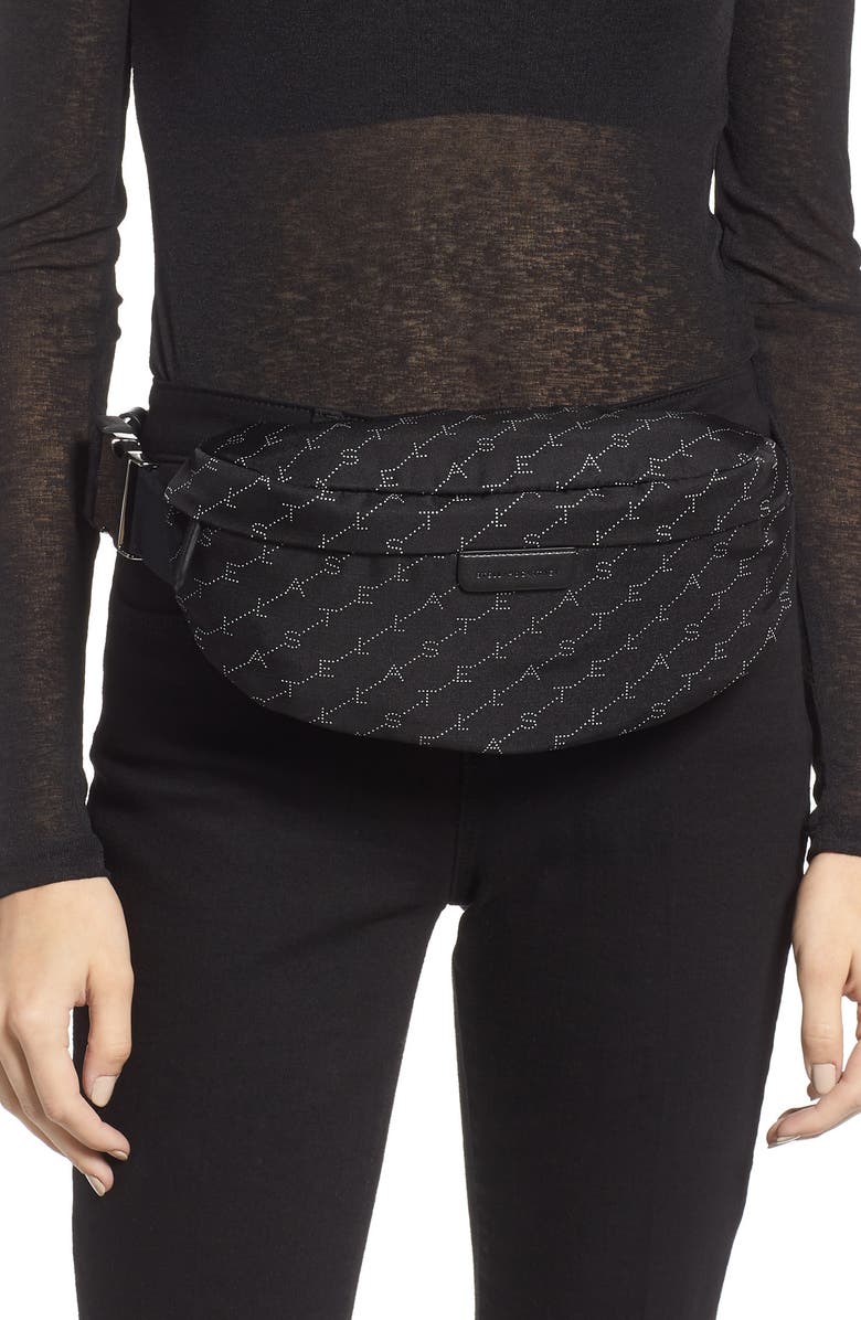 Stella McCartney Monogram Belt Bag, Alternate, color,