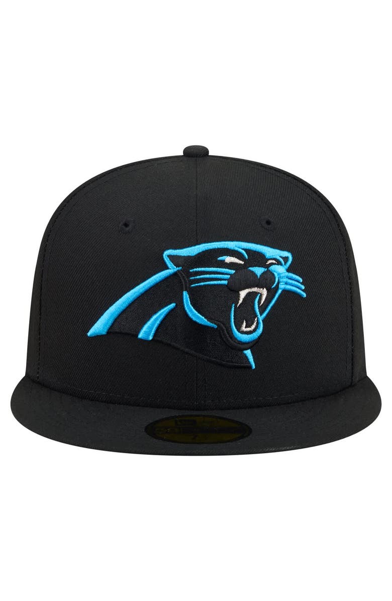 New Era Men's New Era Black Carolina Panthers 59FIFTY Fitted Hat, Alternate, color, Black