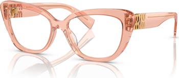 Miu Miu 55mm Cat Eye optical glasses | Nordstrom display picture 3