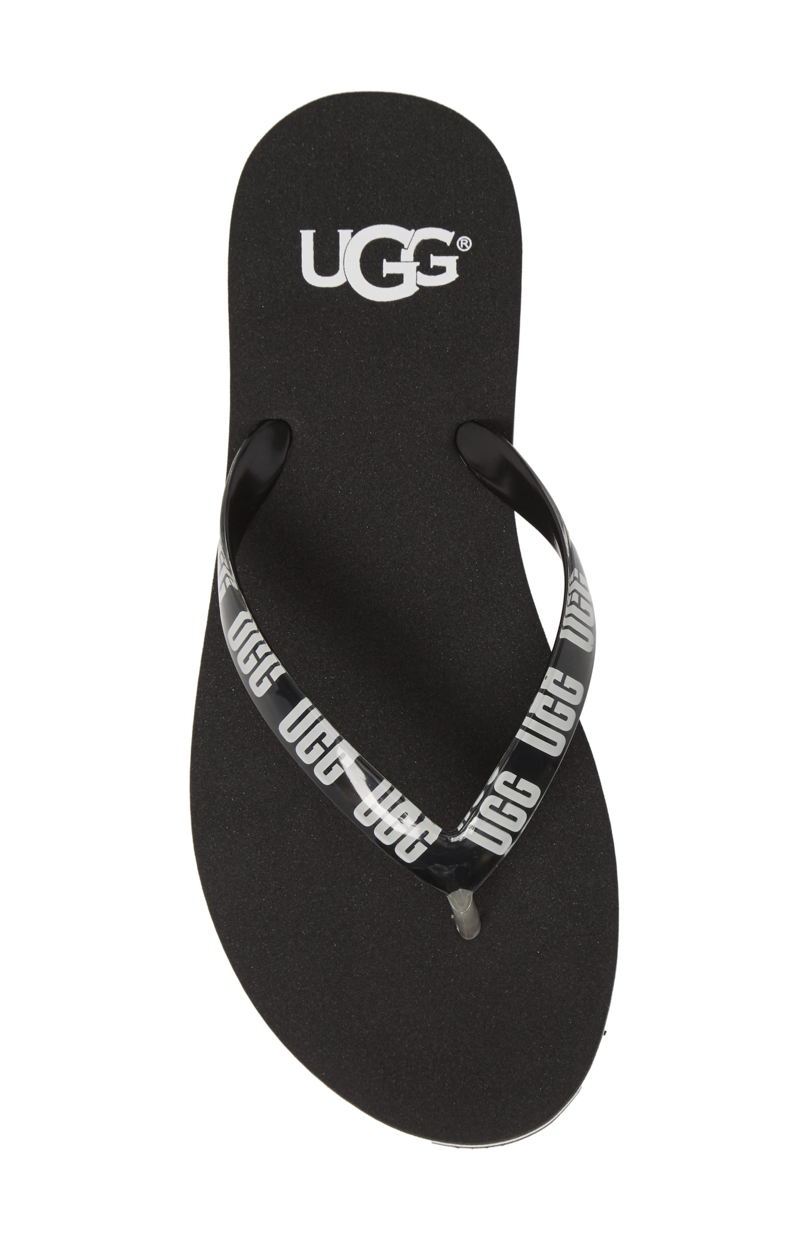 UGG<sup>®</sup> Simi Logo Flip Flop, Alternate, color, 