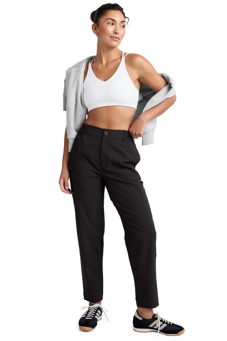 Status Tapered Pants, Alternate, color, BLACK