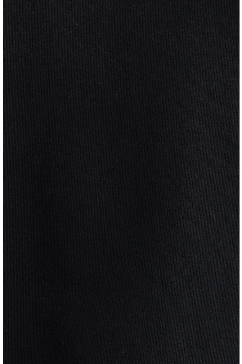 Midweight Terry Slim Zip Hoodie, Alternate, color, BLACK
