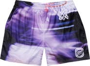 OVERTIME Motion Blur Mesh Shorts