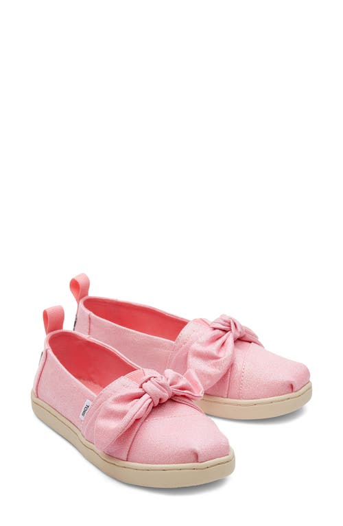 Toms Kids' Alpargata Slip-on Sneaker In Pink