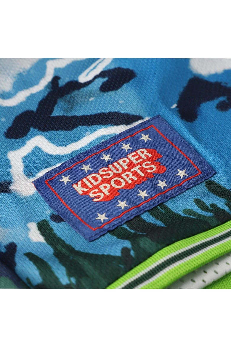 Unisex NBA & KidSuper Studios by Fanatics Green Minnesota Timberwolves Hometown Shorts, Alternate, color, Green