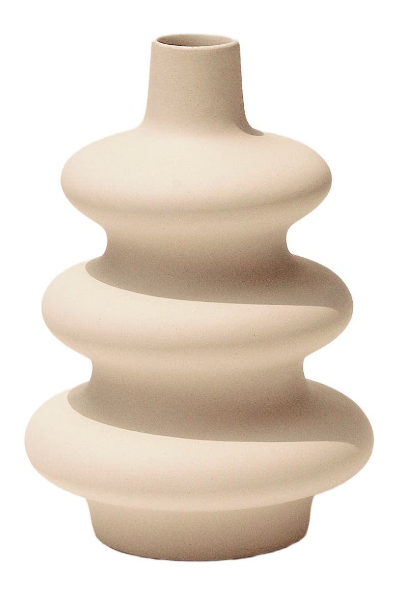 Big Mezo Vase, Main, color, Off White