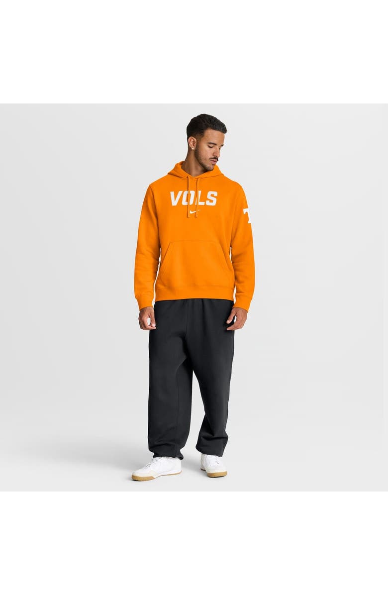 Nike Men's Nike Tennessee Orange Tennessee Volunteers Nickname Club Fleece Pullover Hoodie, Alternate, color, Tennessee Orange