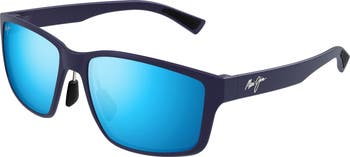 Walewaha 55mm PolarizedPlus2<sup>®</sup> Rectangular Sunglasses