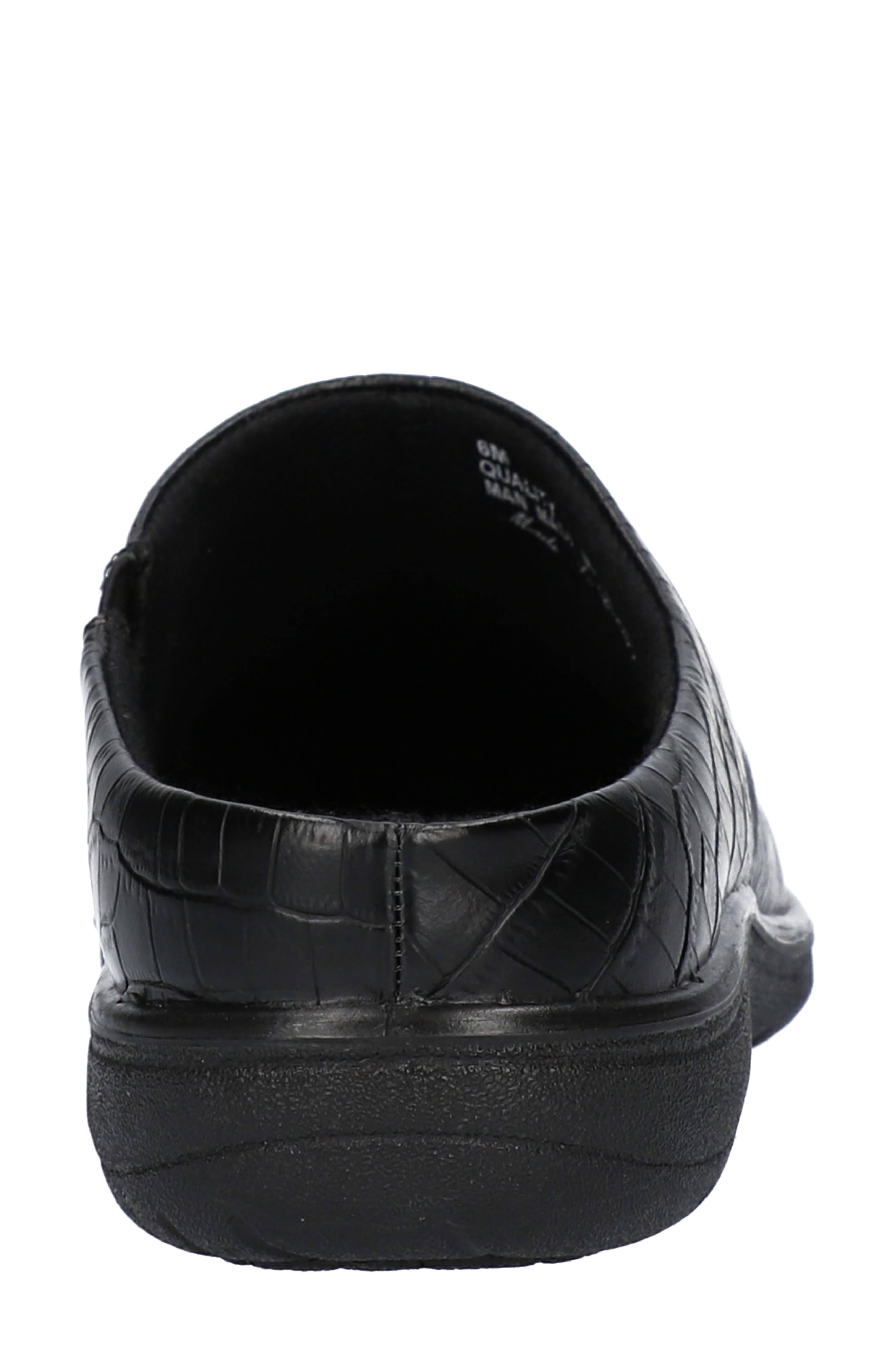 EASY STREET Swing Comfort Mule - Multiple Widths Available, Alternate, color, Black/Croco