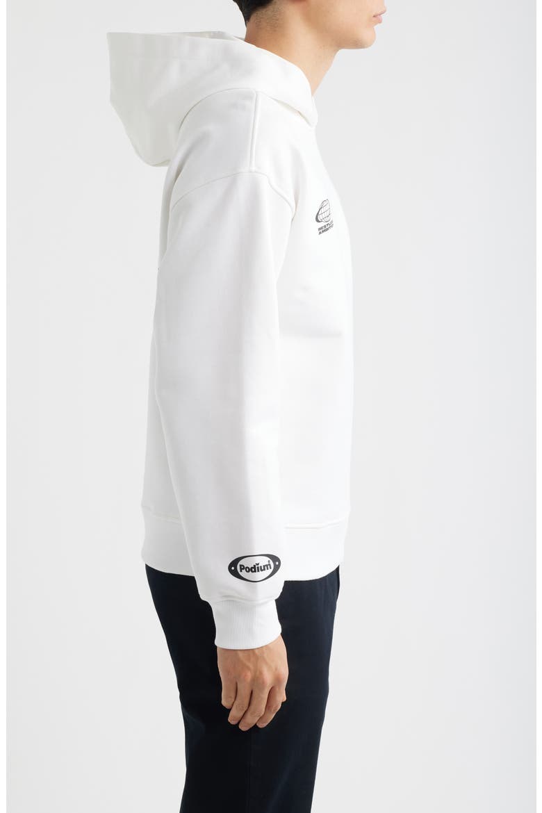 X McLaren Rowan Cotton Hoodie, Alternate, color, WHITE