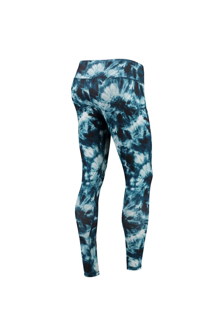 Women's FOCO Navy Chicago Bears Tie-Dye Leggings, Alternate, color, Navy