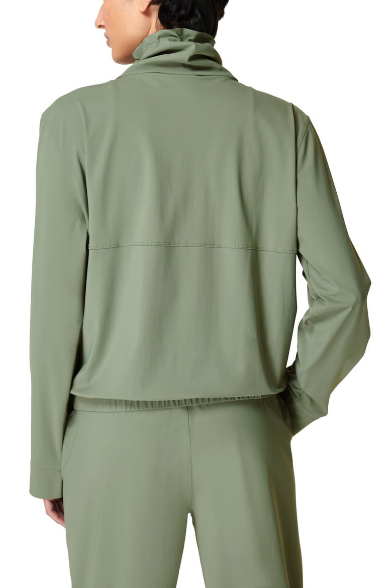 Explorer Zip Jacket, Alternate, color, HEATH GREEN