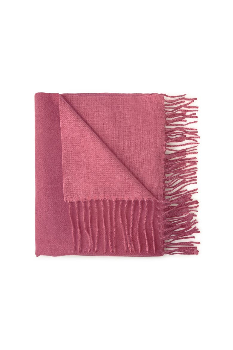 The Victoria Scarf, Alternate, color, Cranberry