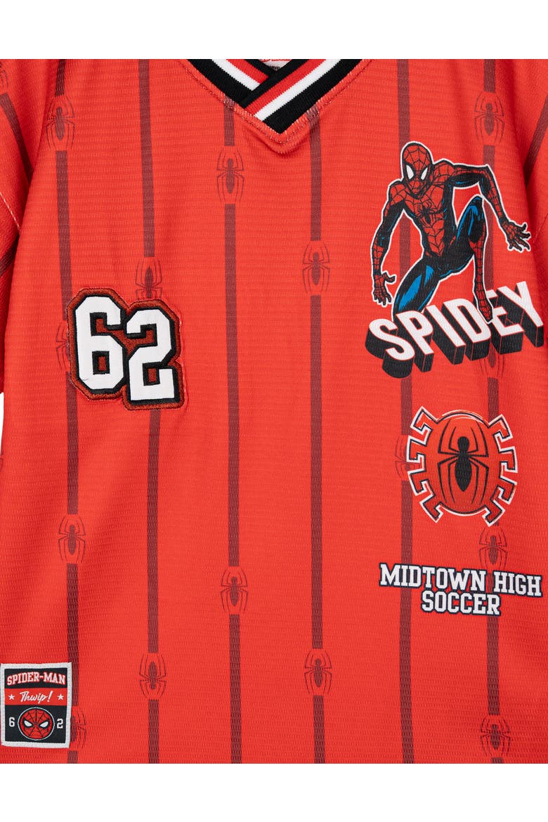 Spider-Man Athletic Short Sleeve Tee, Alternate, color, Spider Man Red