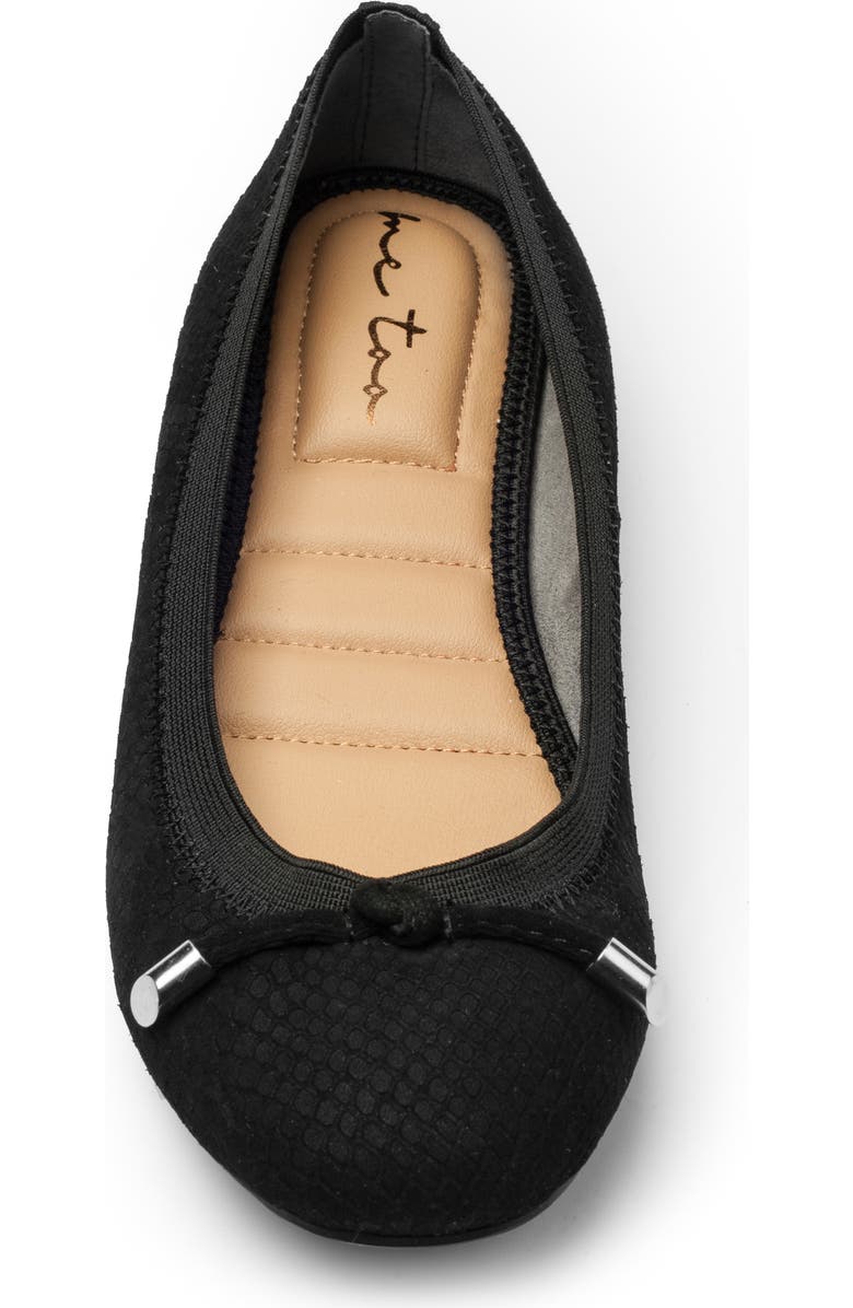 Me Too Breeze Snake Embossed Ballet Flat, Alternate, color,