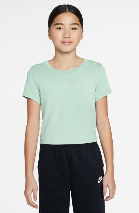 Kids' Sportswear Crop T-Shirt (Big Kid)