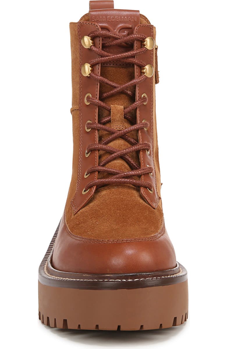 Sam Edelman Elliot Lug Sole Bootie, Alternate, color, Frontier Brown/ Rich Cognac