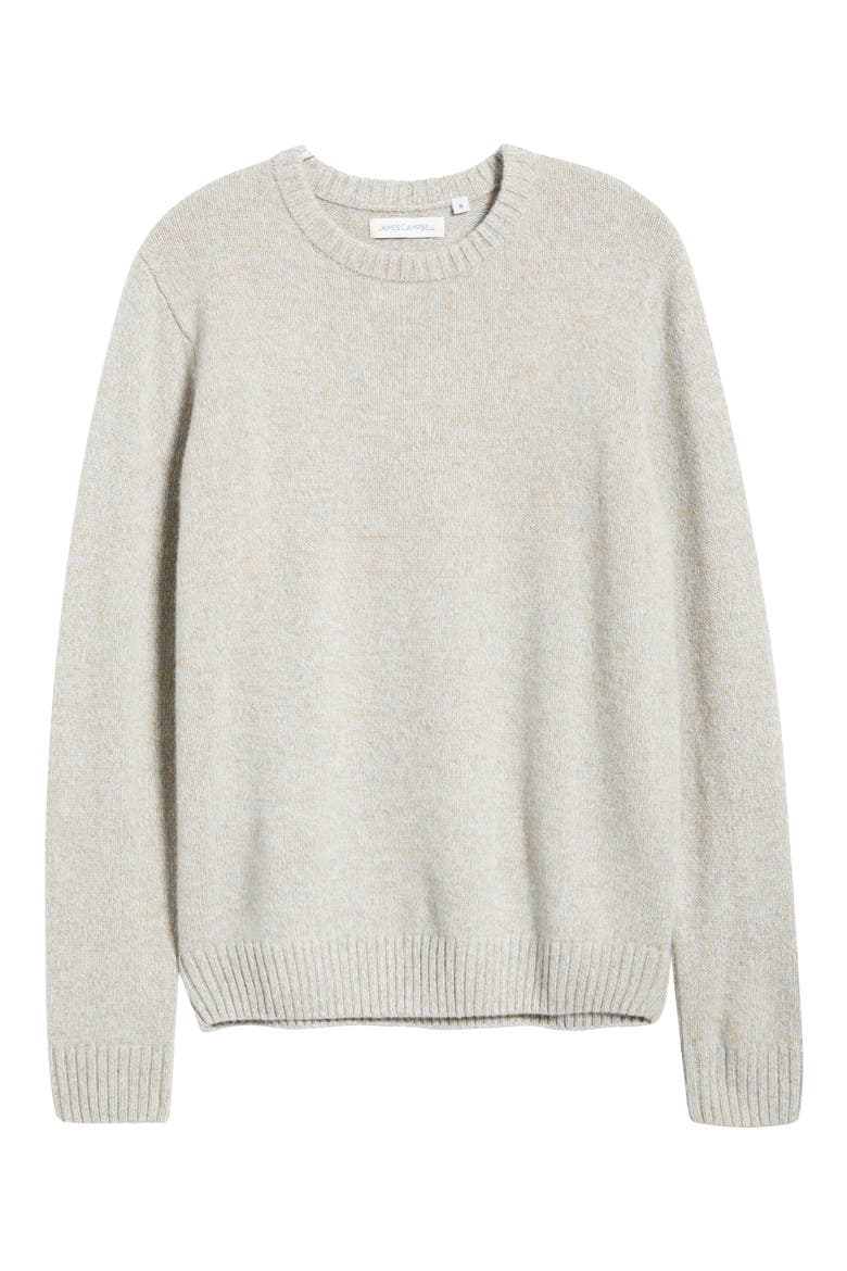 Girvan Merino Wool Sweater, Alternate, color, SAND