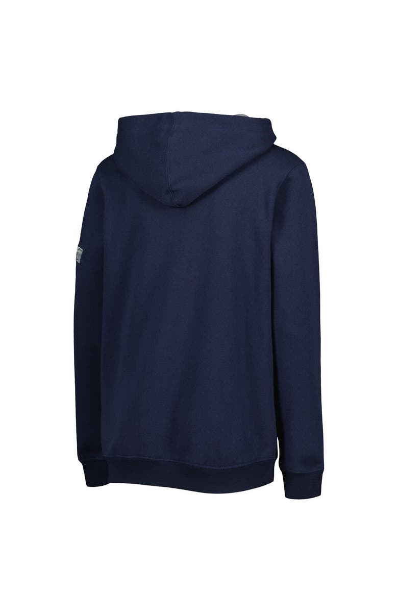 STADIUM ATHLETIC Youth Stadium Athletic Navy Georgetown Hoyas Big Logo Pullover Hoodie, Alternate, color, Navy