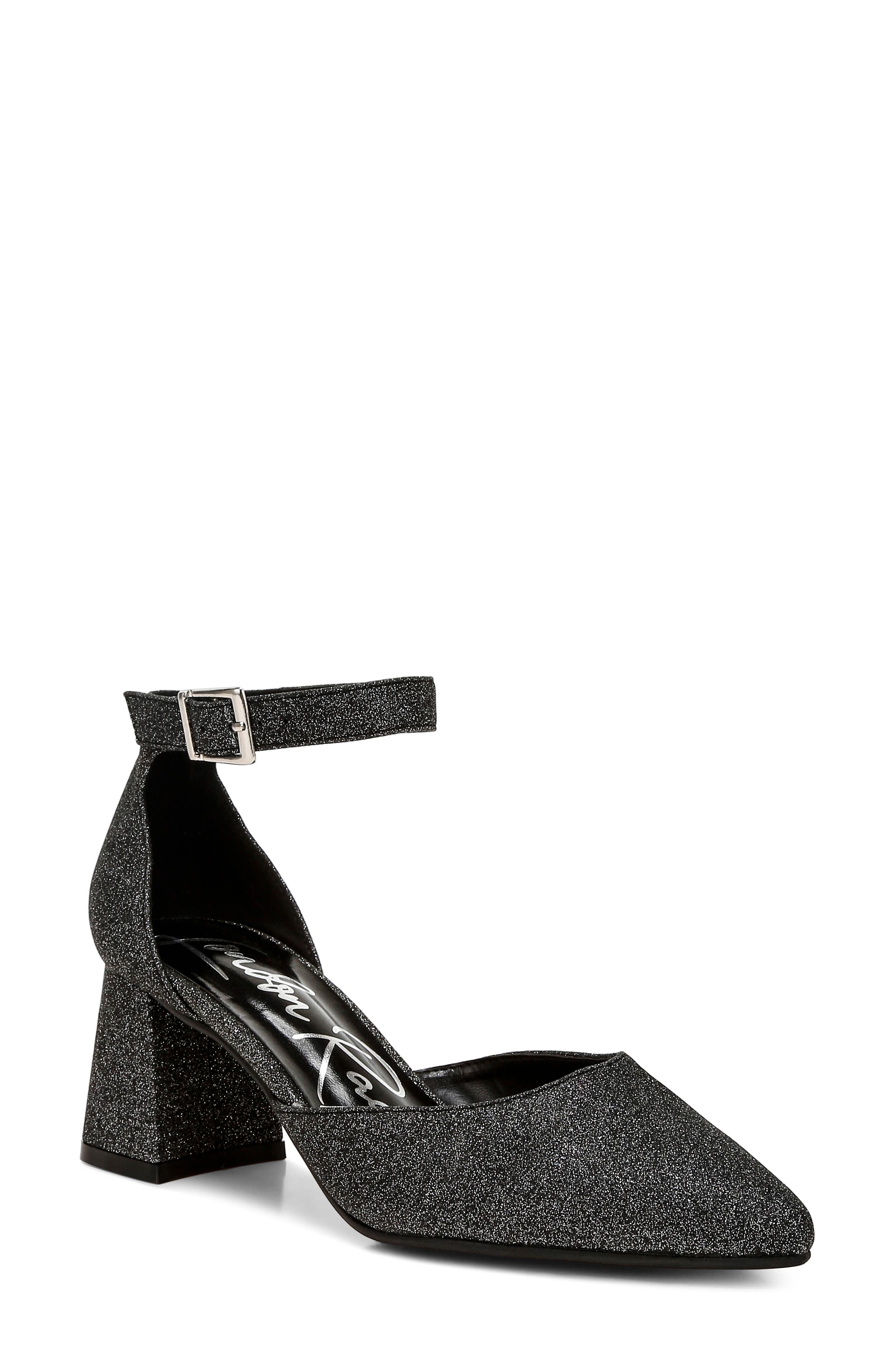 LONDON RAG Taznia Ankle Strap Pump, Main, color, Black
