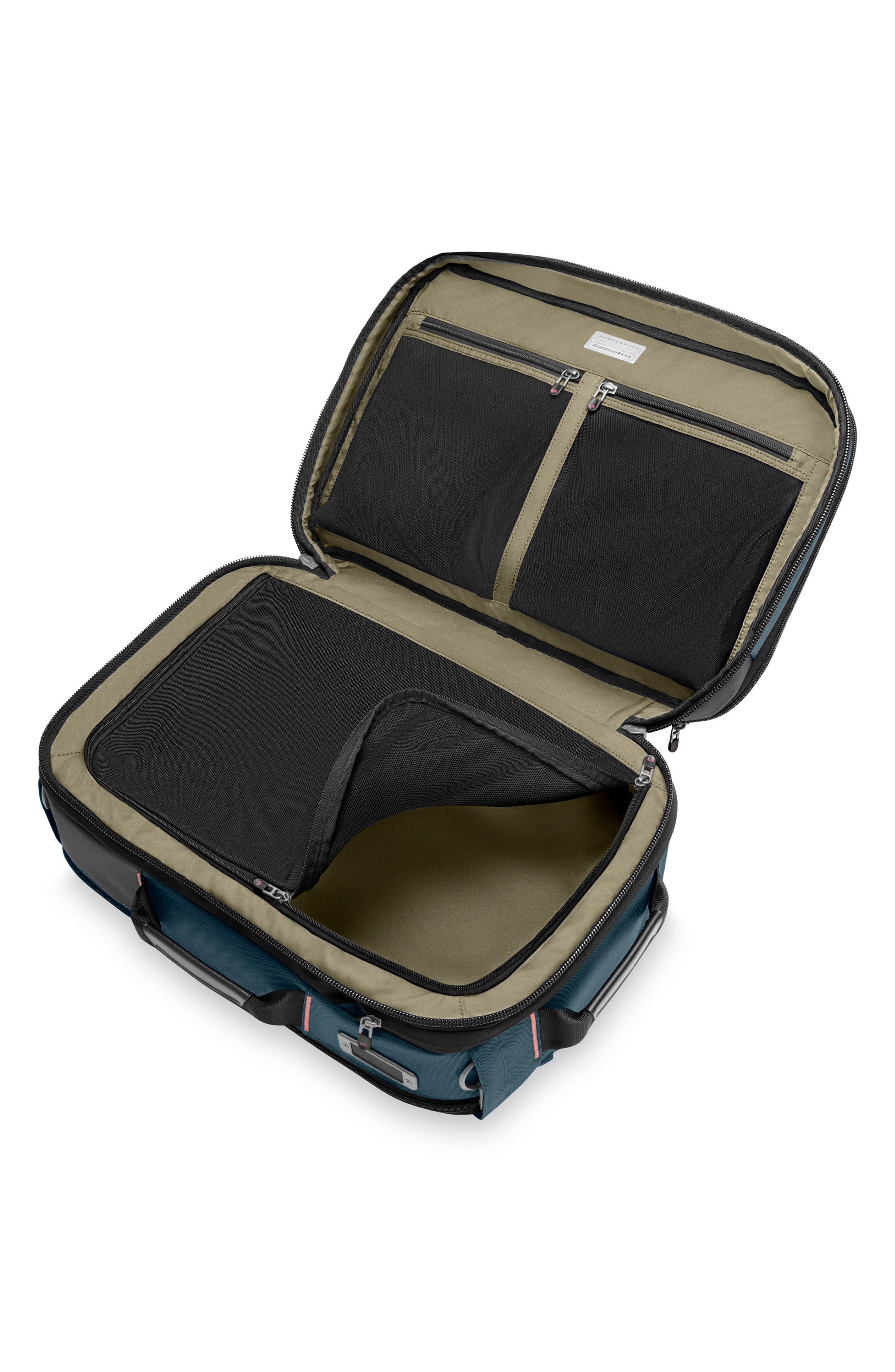 Briggs & Riley ZDX Medium Convertible Backpack, Alternate, color, Ocean