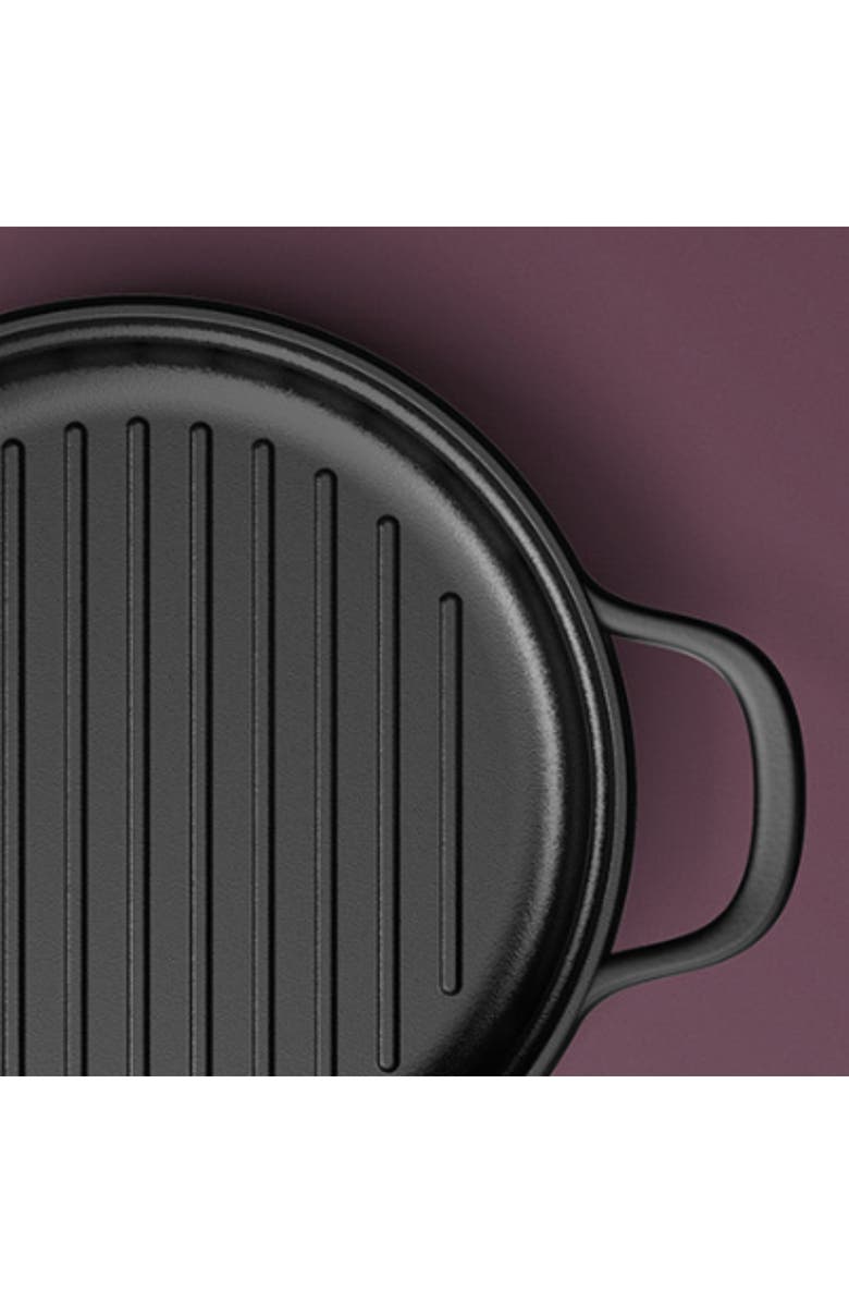 BergHOFF Leo Graphite Cast Iron Grill Pan, Alternate, color, Black