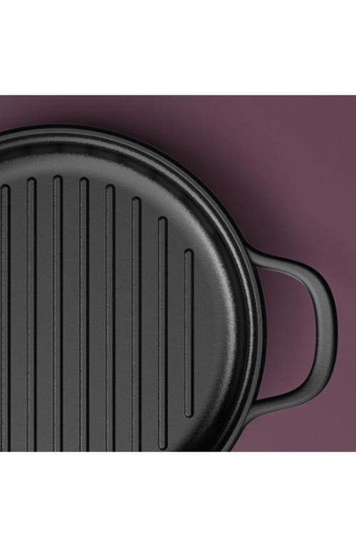 Berghoff Leo Graphite Cast Iron Grill Pan In Black