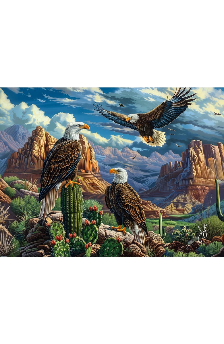 Sunsout Eagle Dune 500 piece Jigsaw Puzzle for Adults, Alternate, color, Multicolor