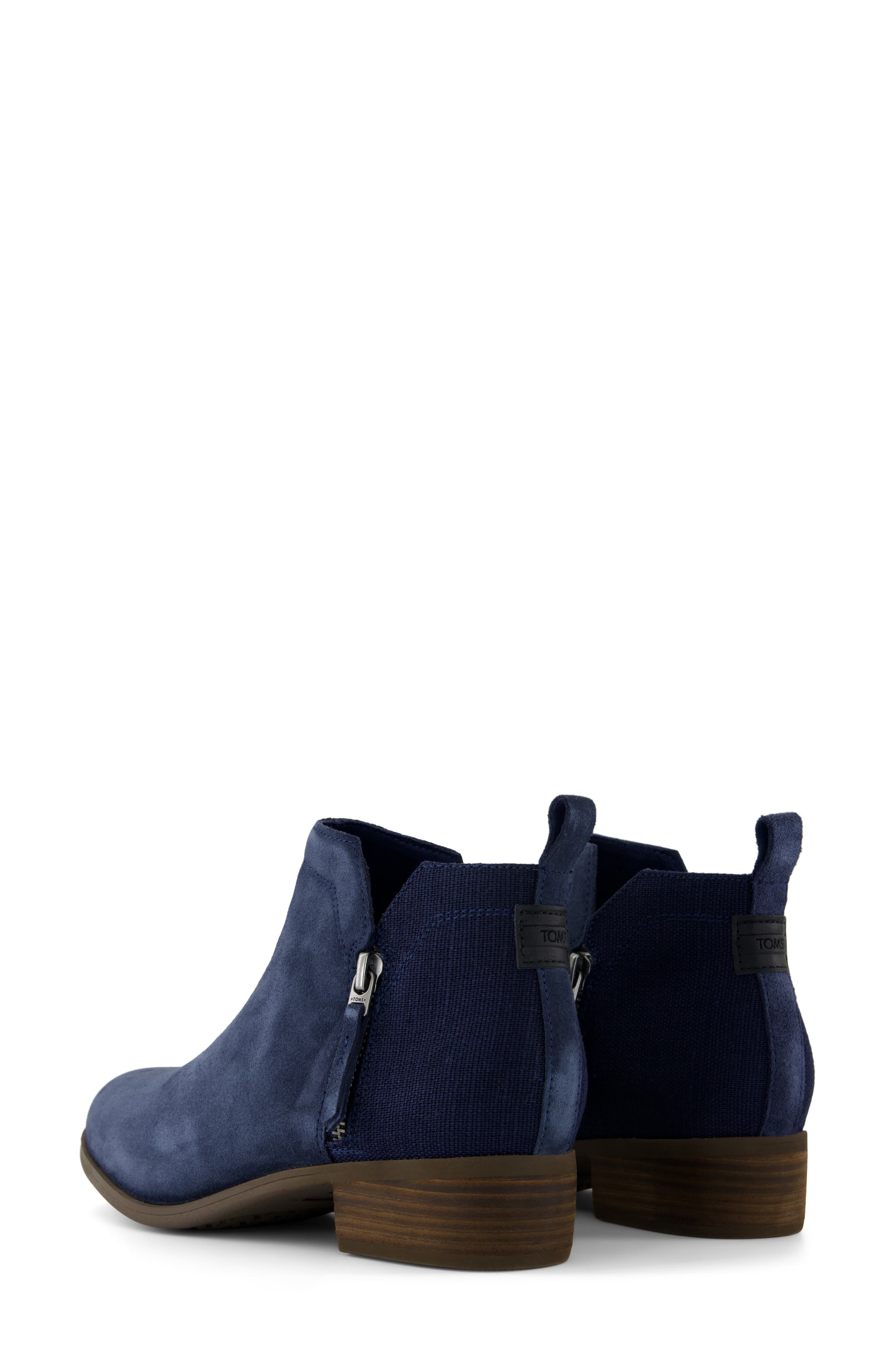 Dahlia Ankle Bootie, Alternate, color, NAVY
