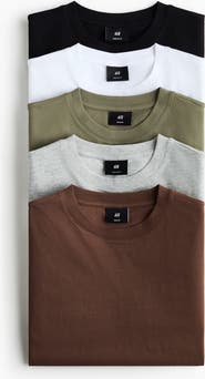 H&M 5-pack Regular Fit T-shirts