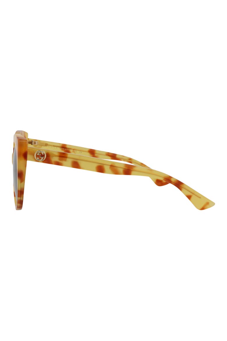 55mm Cat Eye Sunglasses, Alternate, color, GRADIENT BROWN