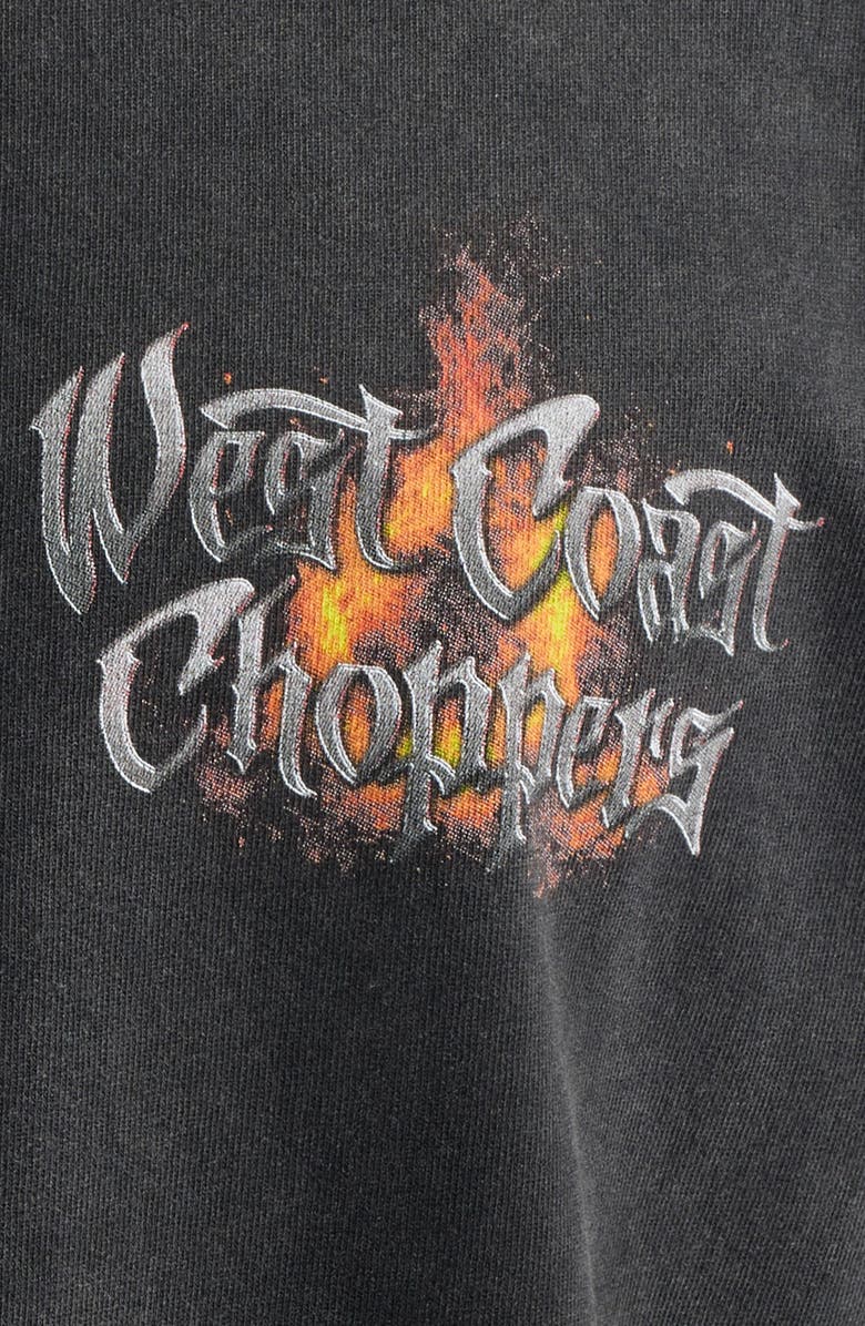 ID Supply Co West Coast Choppers Hardtail Cotton Graphic T-Shirt, Alternate, color, Black Wash