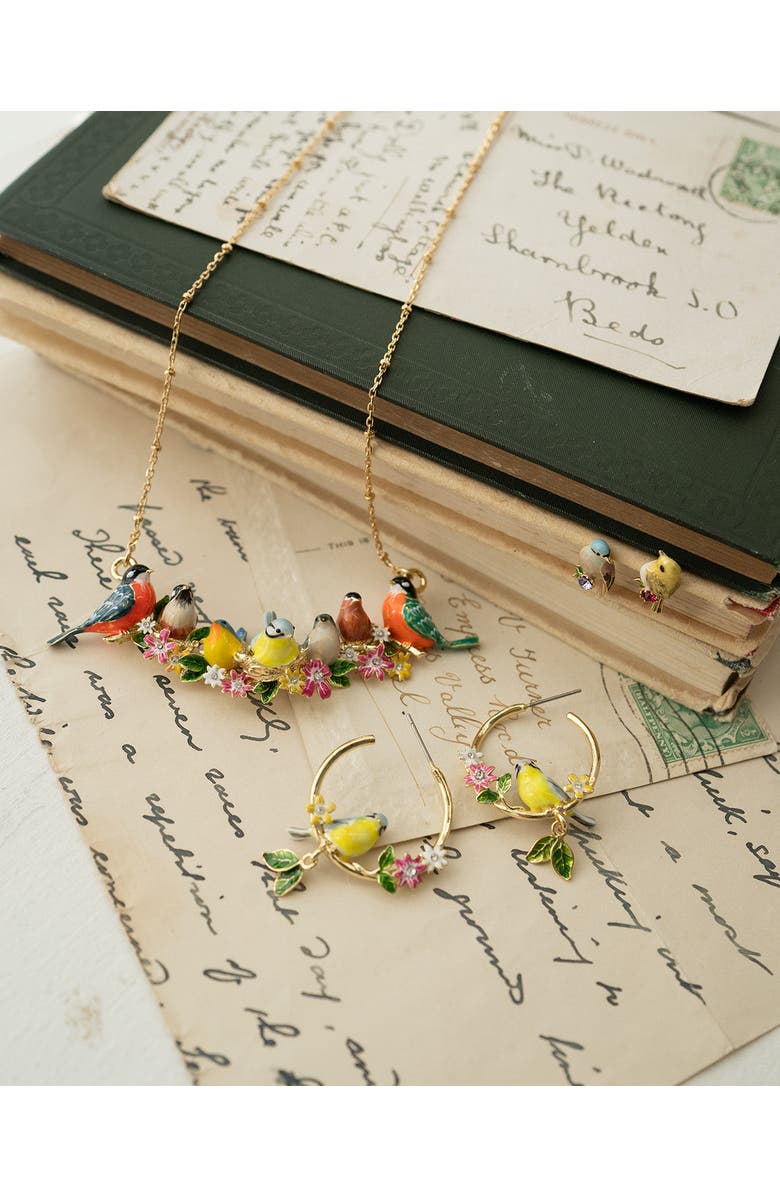 Bill Skinner Studio Songbird Serenade Hoops, Alternate, color, Songbird