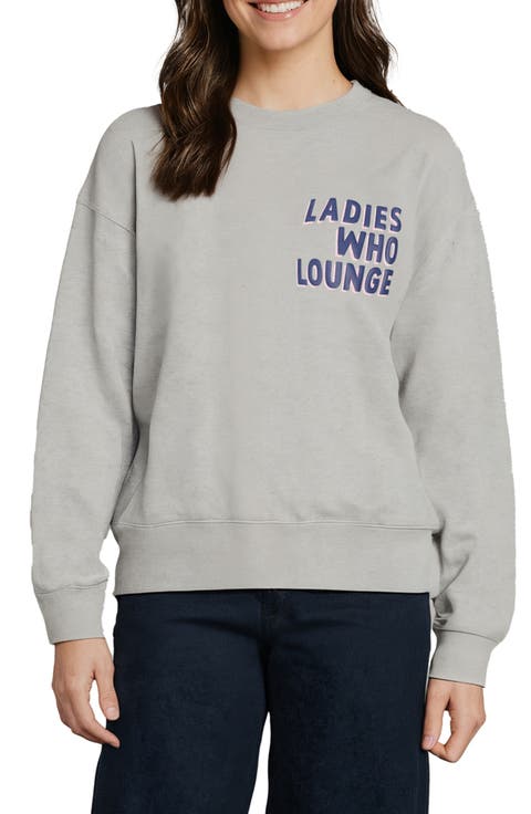 Lounge Ladies Cody Graphic Sweatshirt