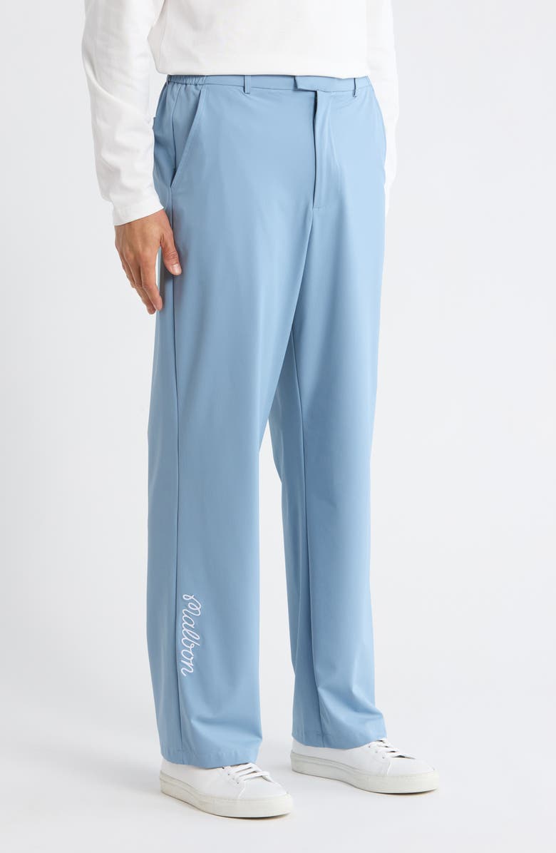 Malbon Golf Magnolia Performance Pants, Alternate, color, Windward Blue