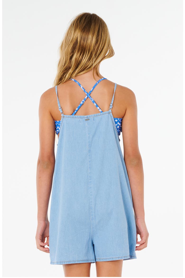 Kids' Sunshine Squad Romper, Alternate, color, WASHED BLUE