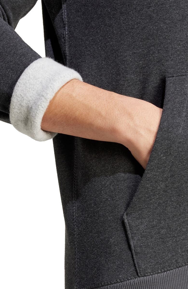 adidas AEROREADY Cotton & Recycled Polyester Hoodie, Alternate, color, 