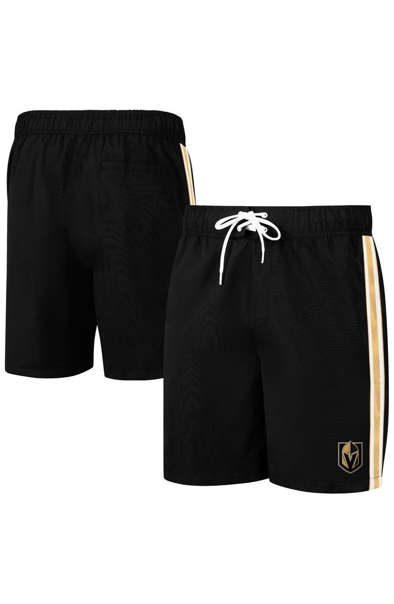G-III SPORTS BY CARL BANKS Men's G-III Sports by Carl Banks Black Vegas Golden Knights Sand Beach Swim Shorts, Main, color, 