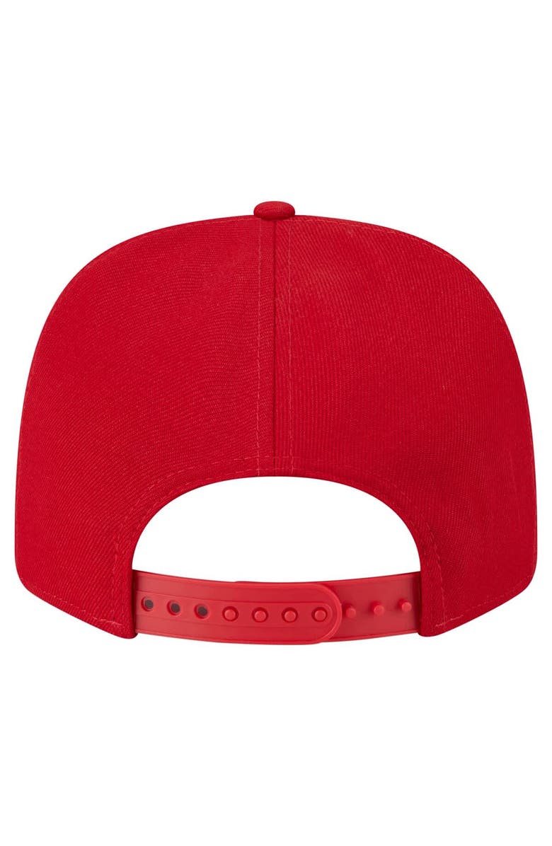 New Era Men's New Era Scarlet San Francisco 49ers Gameday Multi Rope 9SEVENTY Stretch-Snap Hat, Alternate, color, Scarlet