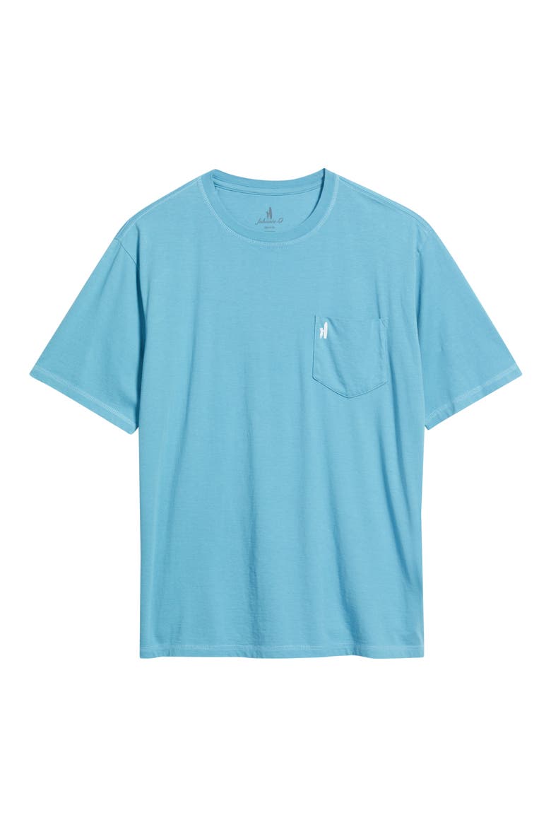 Born to Surf Cotton Blend Pocket T-Shirt, Alternate, color, HAZE