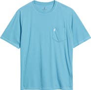 johnnie-O Born to Surf Cotton Blend Pocket T-Shirt