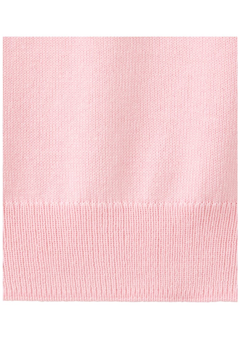 Fine Knit Henley Sweater, Alternate, color, PINK