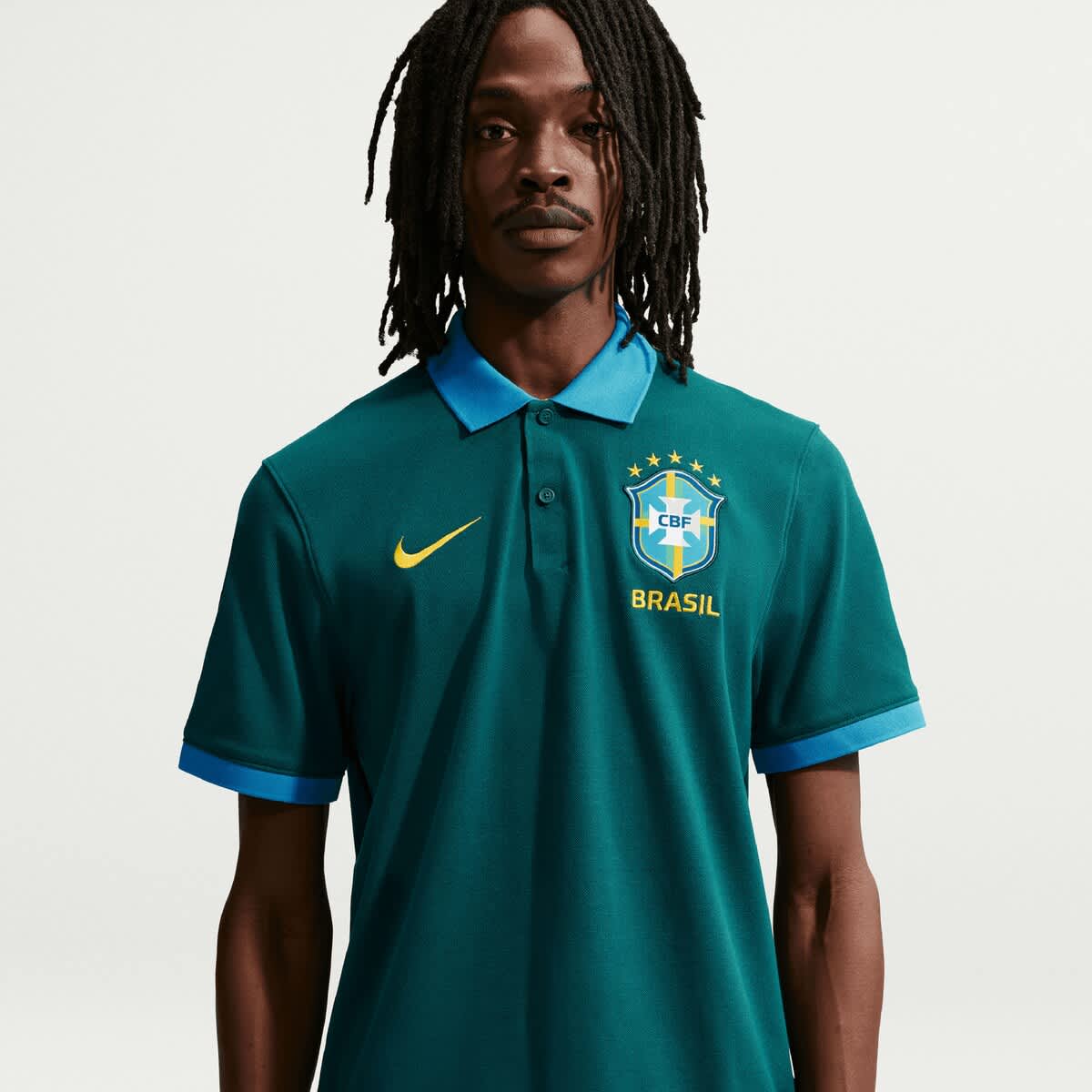 Nike ブラジル代表 プレイヤーバージョン XL Men's Nike Green Brazil National Team Dri-FIT Polo (Men) | Nordstrom