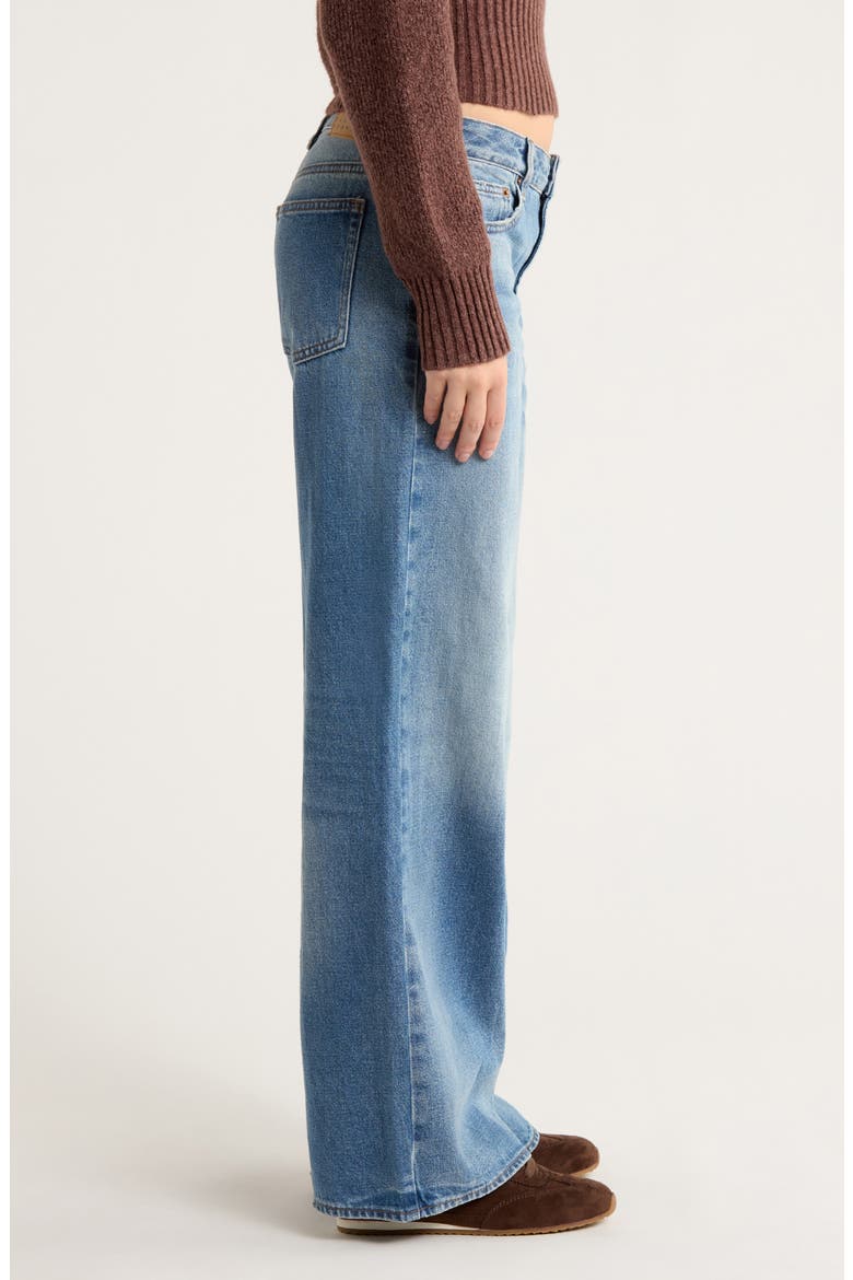 Casey Low Rise Baggy Wide Leg Jeans, Alternate, color, MEDIUM INDIGO