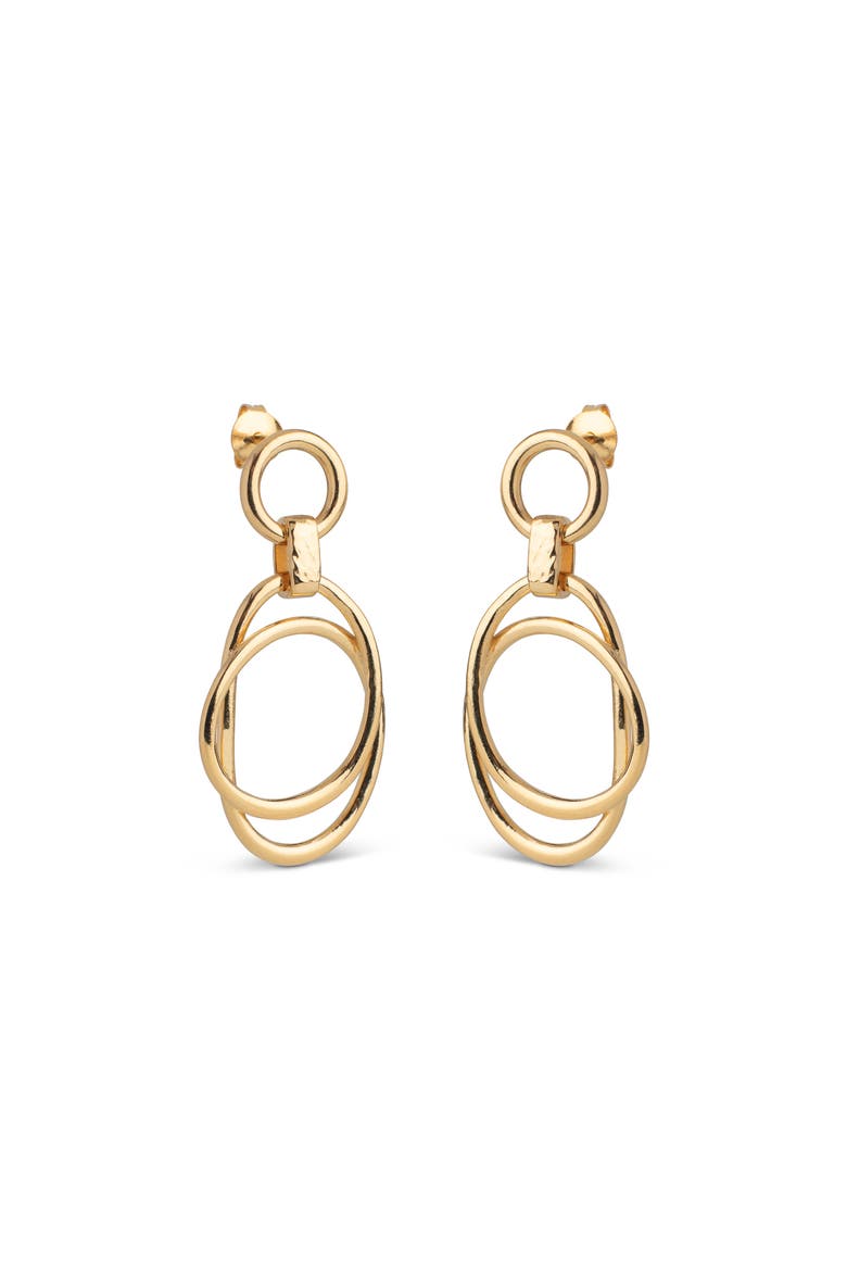 Carina Earrings, Main, color, Gold