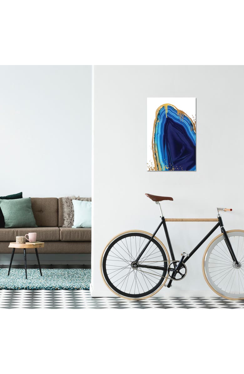 iCanvas Aurora Decadence Canvas Artwork by 5by5collective Canvas Artwork, 18"x12", Alternate, color, Blue