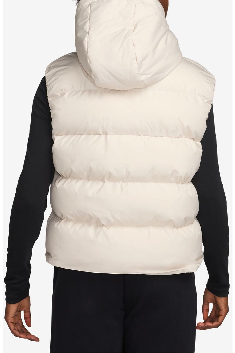Therma-FIT Hooded Puffer Vest, Alternate, color, 104 LTOWBR/WHITE
