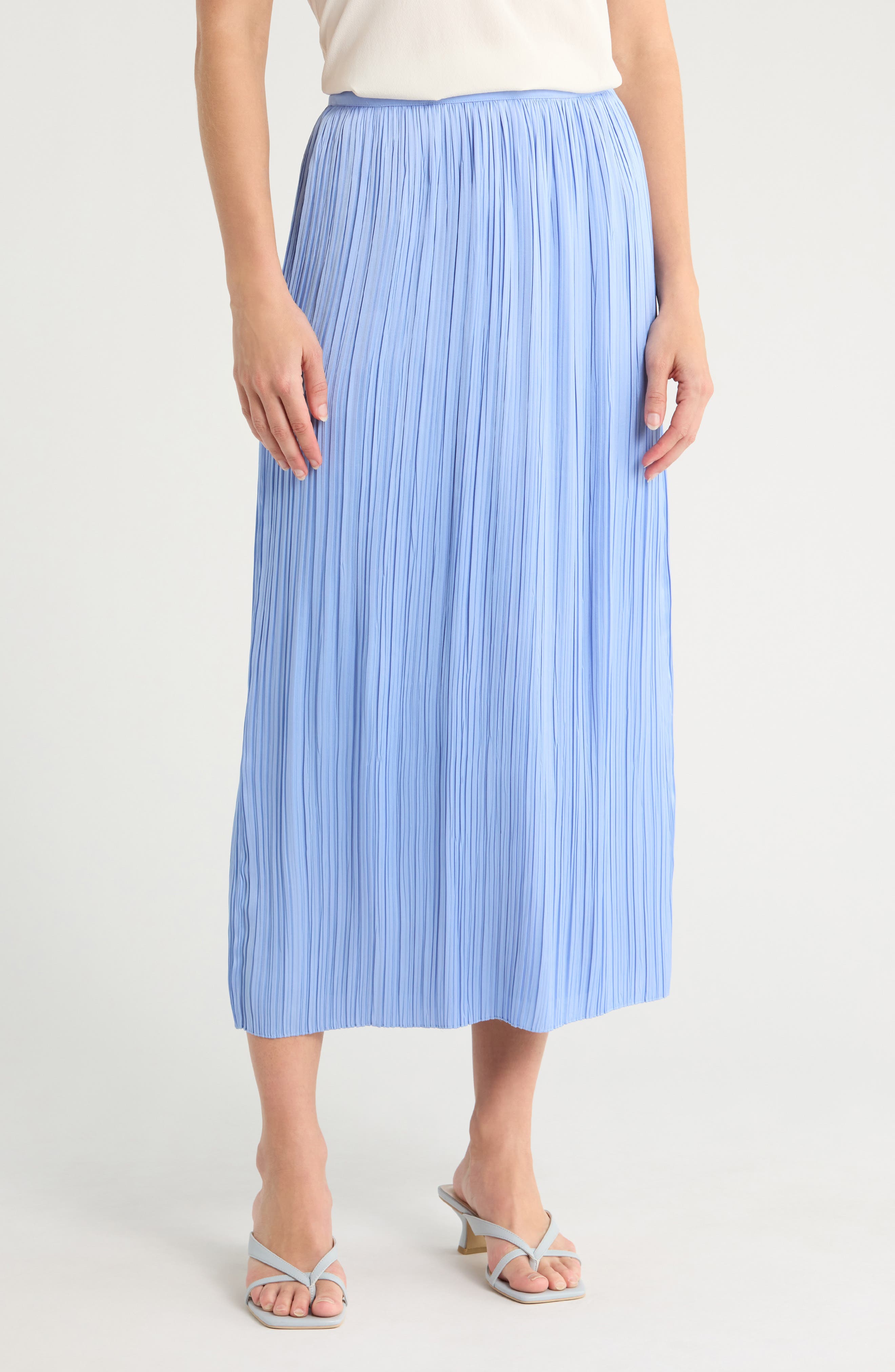 BOSS Vaplissa Pleated Maxi Skirt