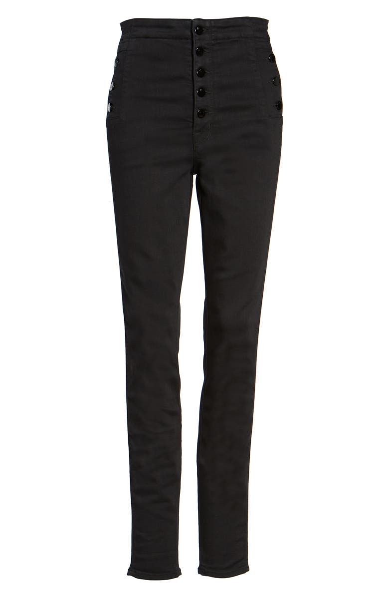 J Brand Natasha Sky High High Waist Super Skinny Jeans, Alternate, color, 