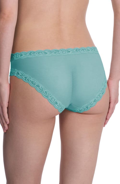 Natori Feathers Hipster Briefs In Green